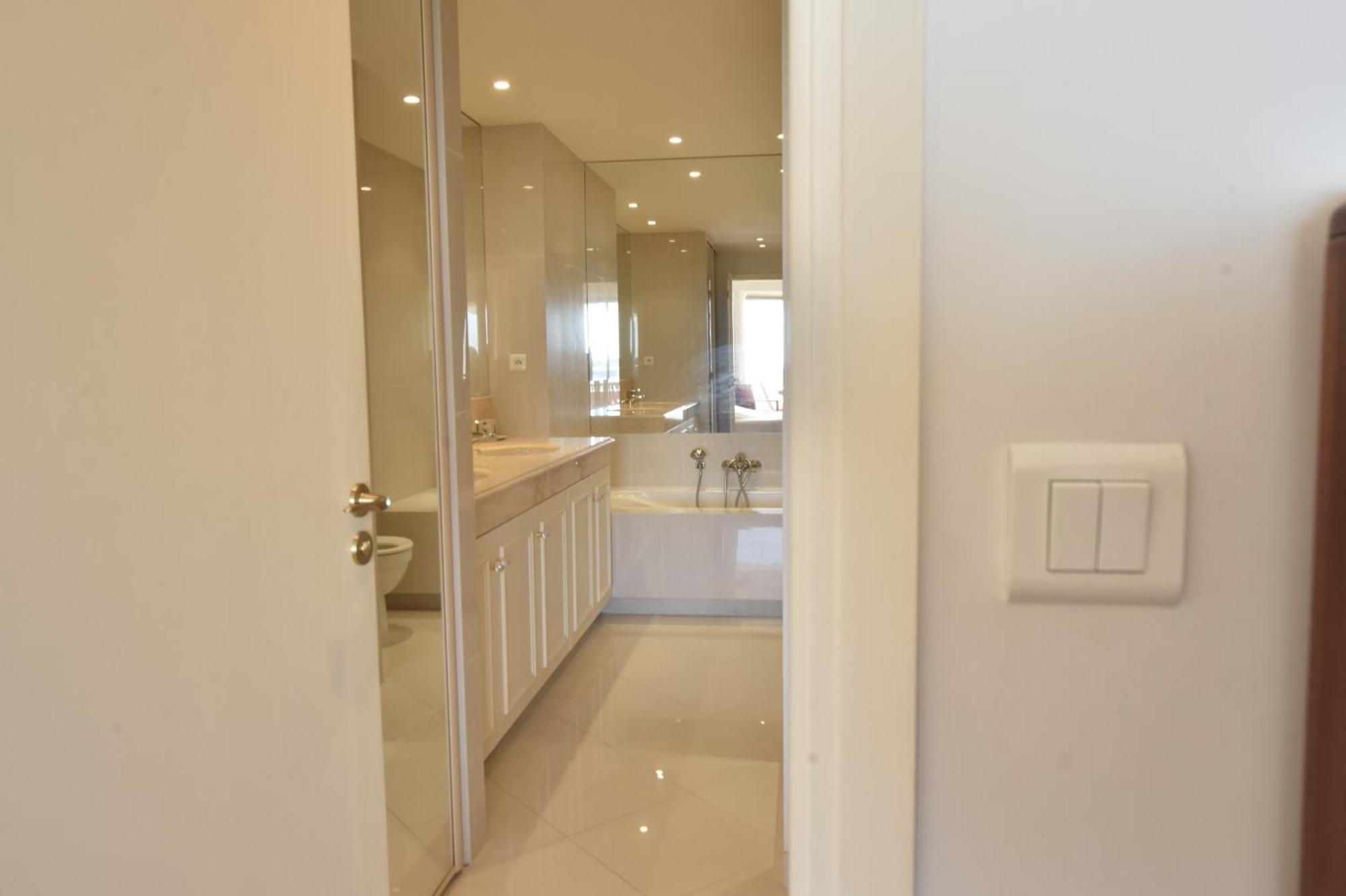 Close To Downtown Cannes Swimming Pool And Sea View Exterior foto
