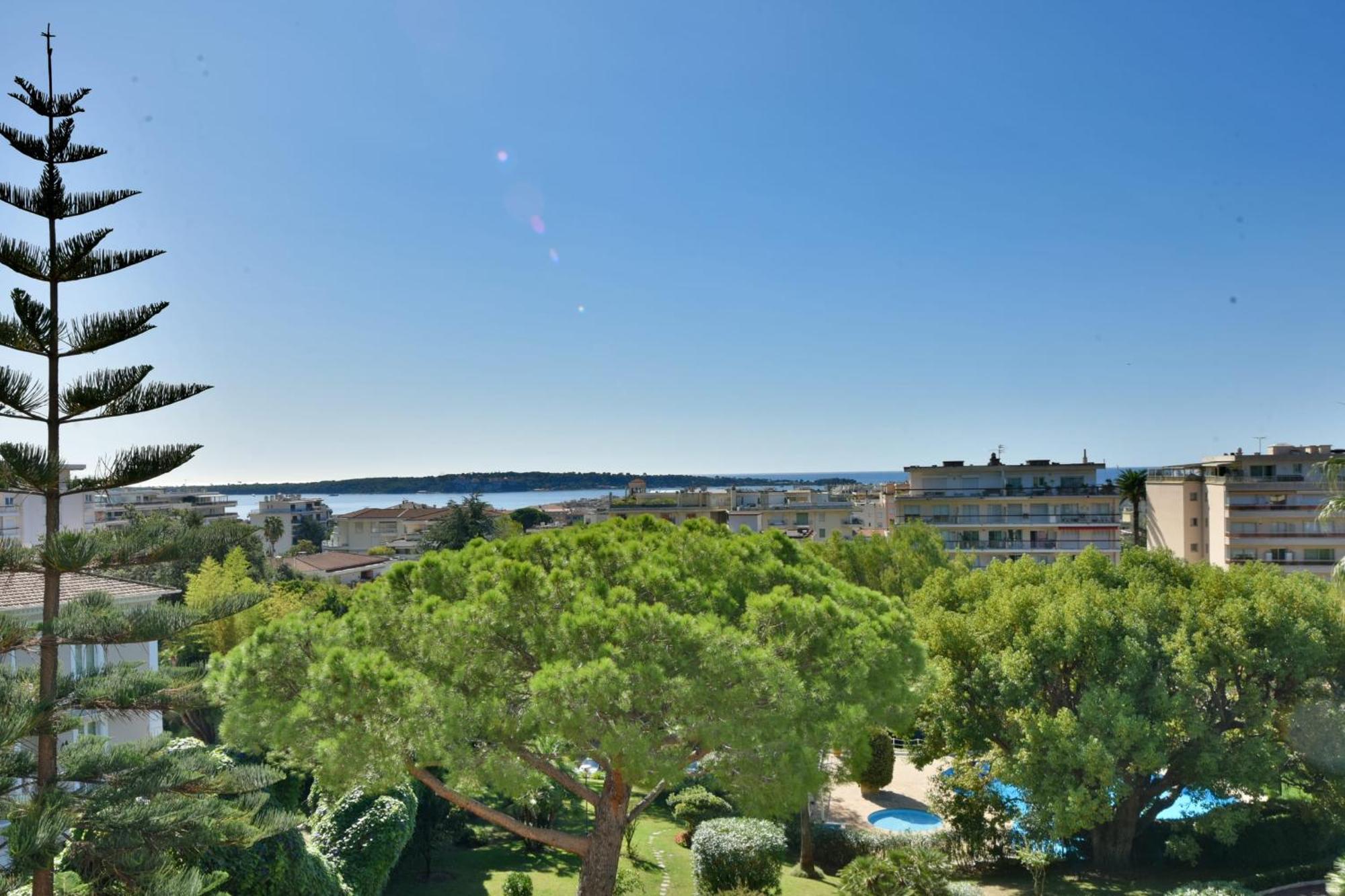 Close To Downtown Cannes Swimming Pool And Sea View Exterior foto